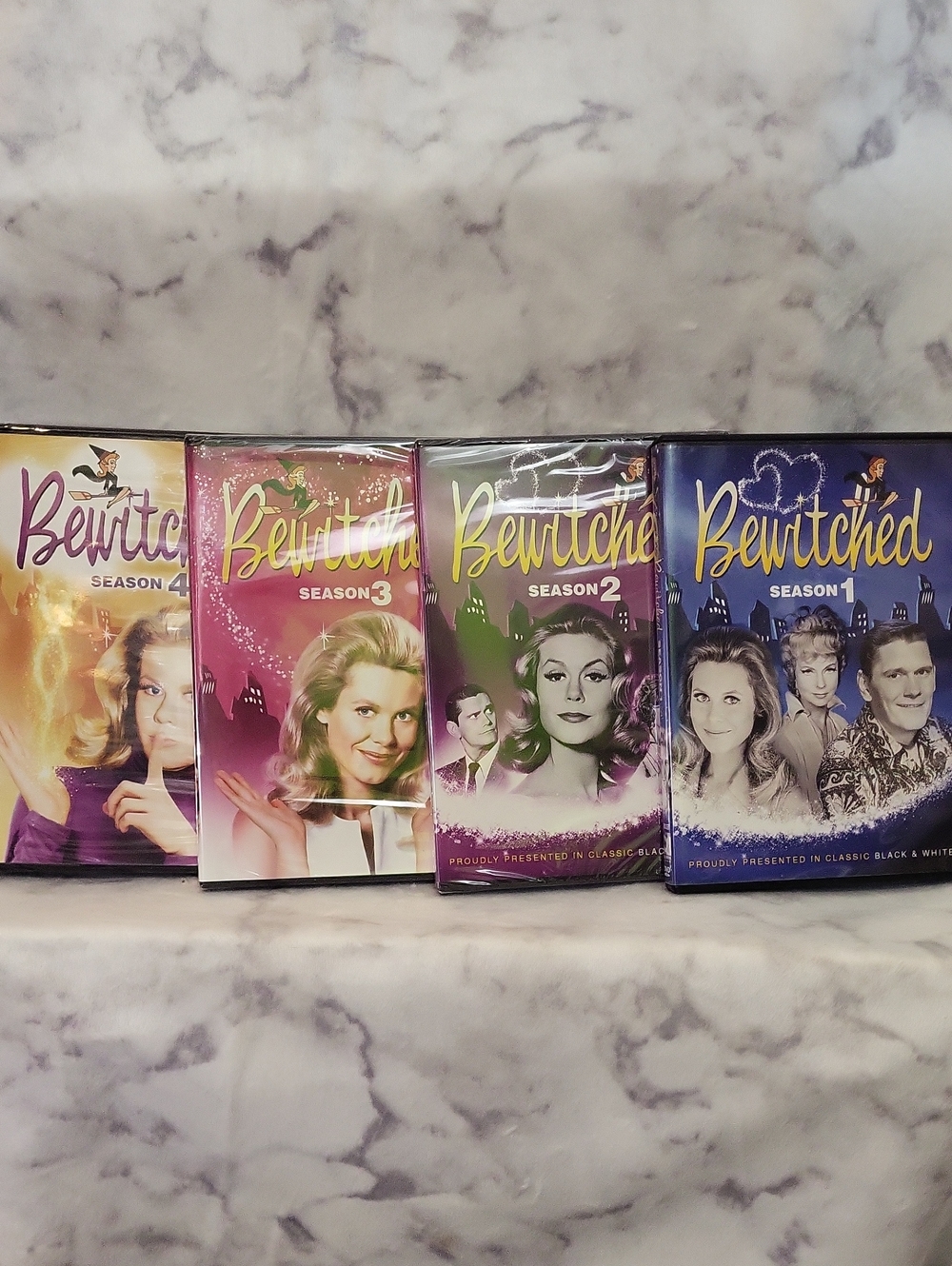 Bewitched DVD Season Set with Colorful Covers